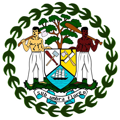 Belize coat of arms