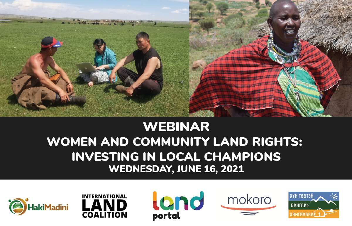 Women and Community Land Rights: Investing in Local Champions