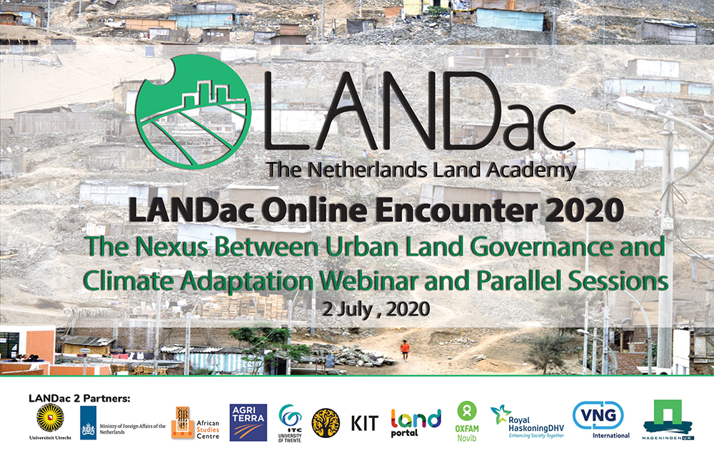 the Nexus Between Urban Land Governance and Climate Adaptation and Parallel Sessions