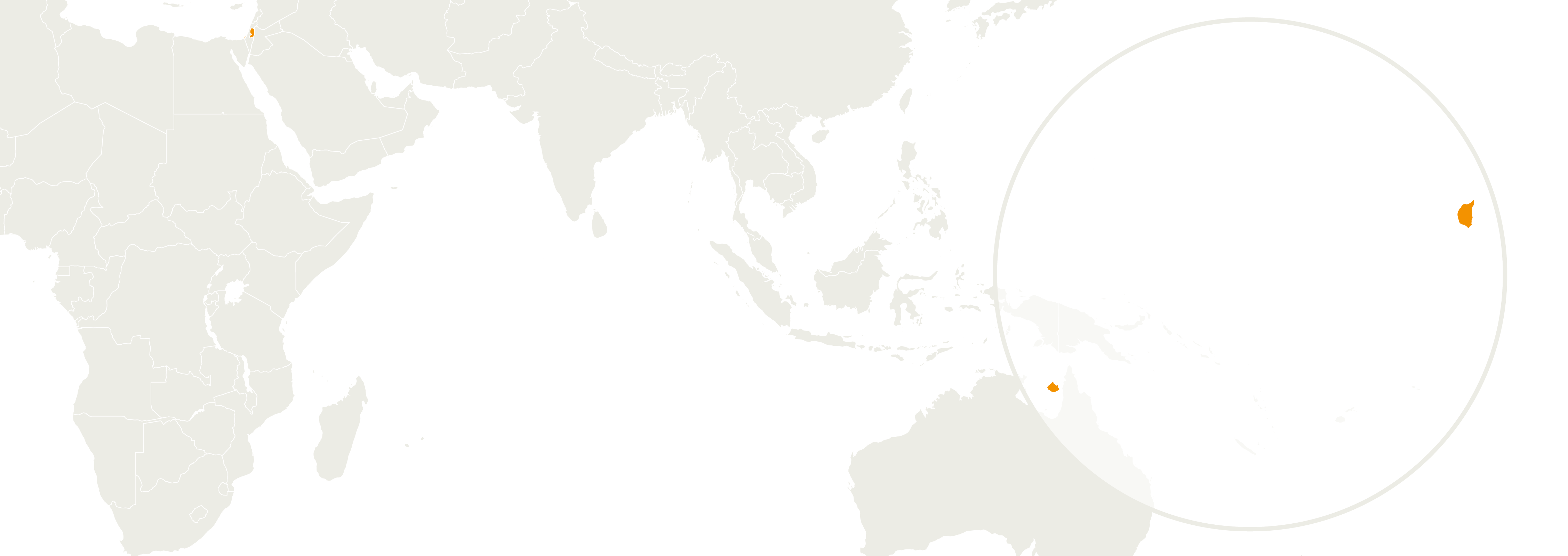 Map of Islas Pitcairn