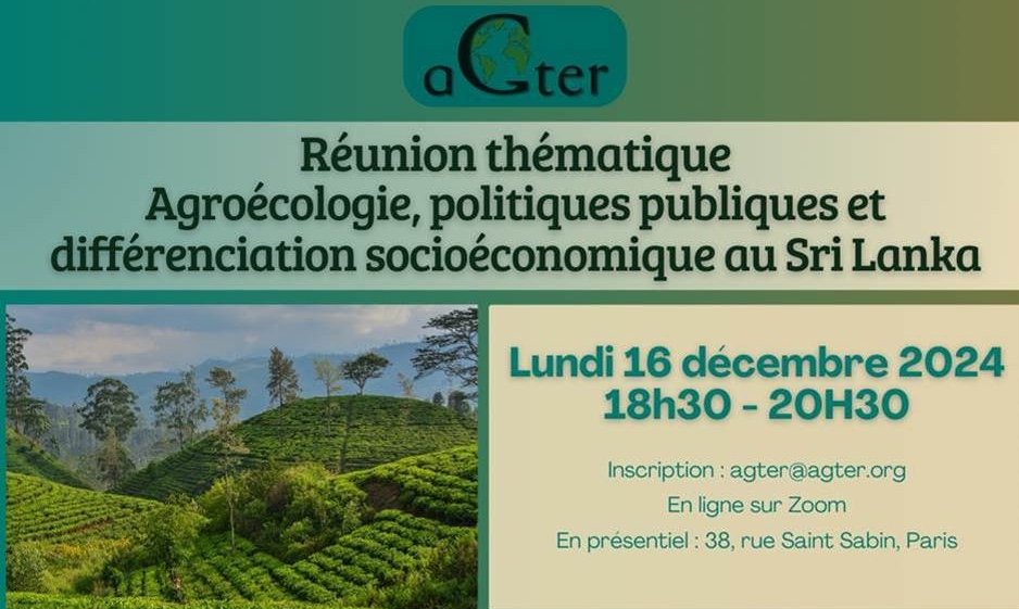 Agroécologie, politiques publiques et différenciation socioéconomique au Sri Lanka