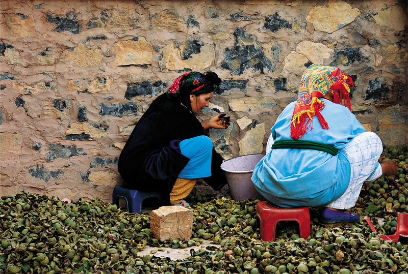 Mulheres amazigh, fotografia de​​​​​​​ Patrick Légeret (CC BY-NC-ND 2.0 Deed)