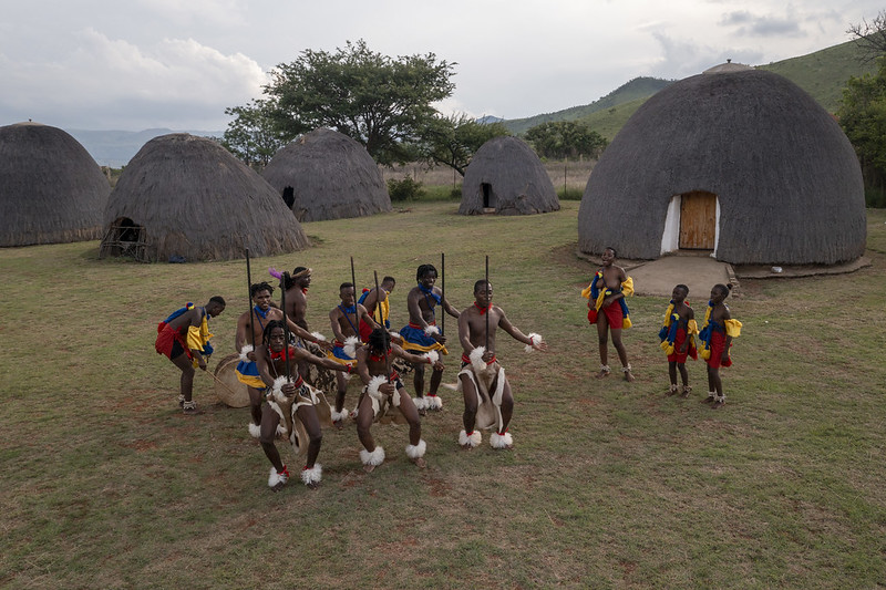 Ebutsini Cultural Village offers visitors the chance to savour the rhythm of Africa. Photo: ROWANPYBUS /Flickr (CC BY-ND 2.0)