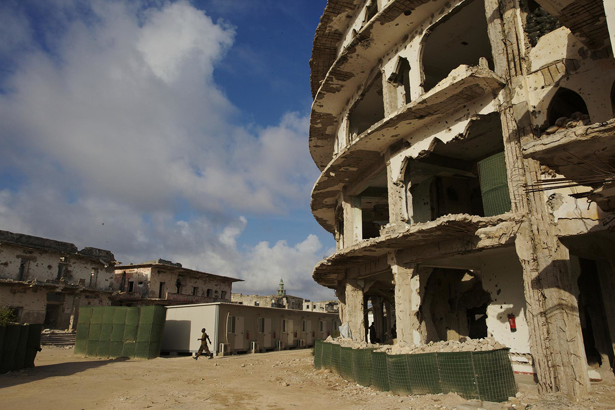 Forces de maintien de la paix de l'AMISOM à Mogadiscio, photo de l'AMISOM Public Information CC0 1.0