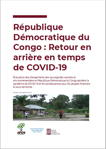 République Démocratique du Congo : Retour en arrière en temps de COVID-19 