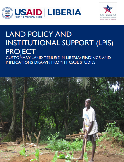 LAND POLICY AND INSTITUTIONAL SUPPORT (LPIS) PROJECT