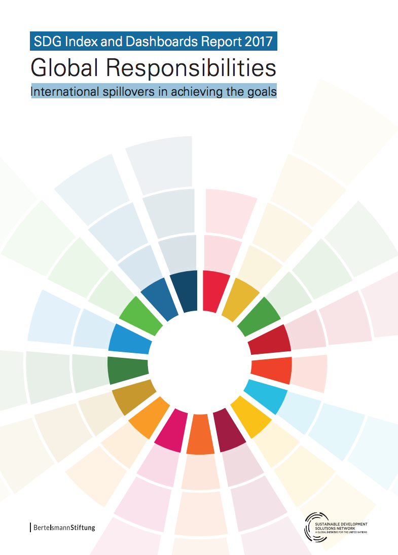 SDG Index and Dashboards Report 2017 cover image