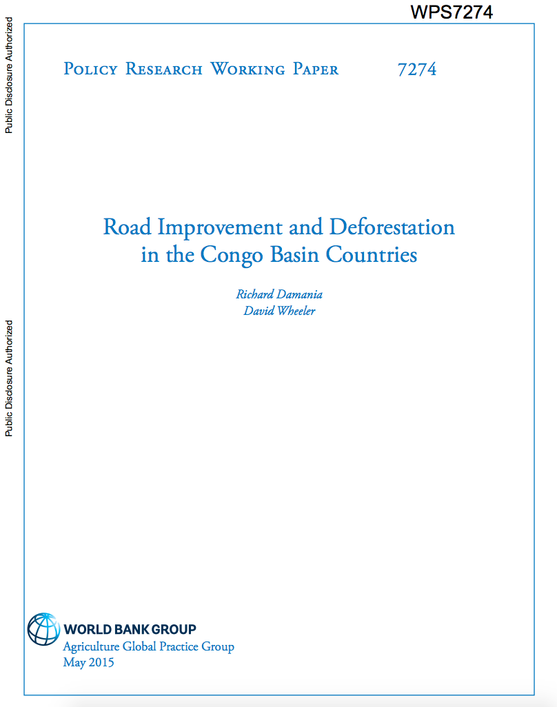 Road Improvement and Deforestation in the Congo Basin Countries cover image