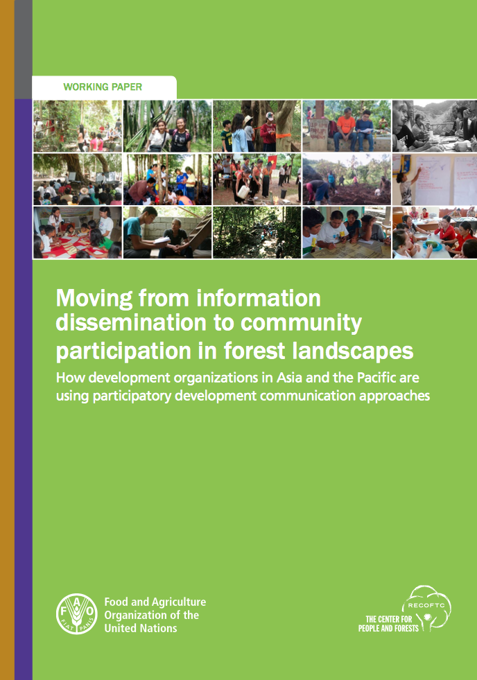Moving from information dissemination to community participation in forest landscapes cover image
