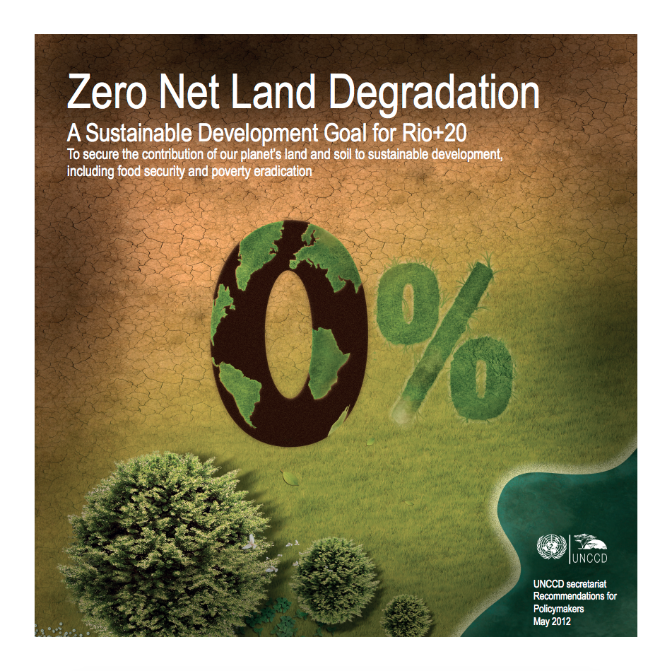 Zero Net Land Degradation: A Sustainable Development Goal for Rio+20  cover image