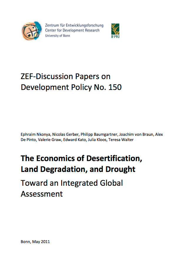The Economics of Desertification, Land Degradation, and Drought cover image