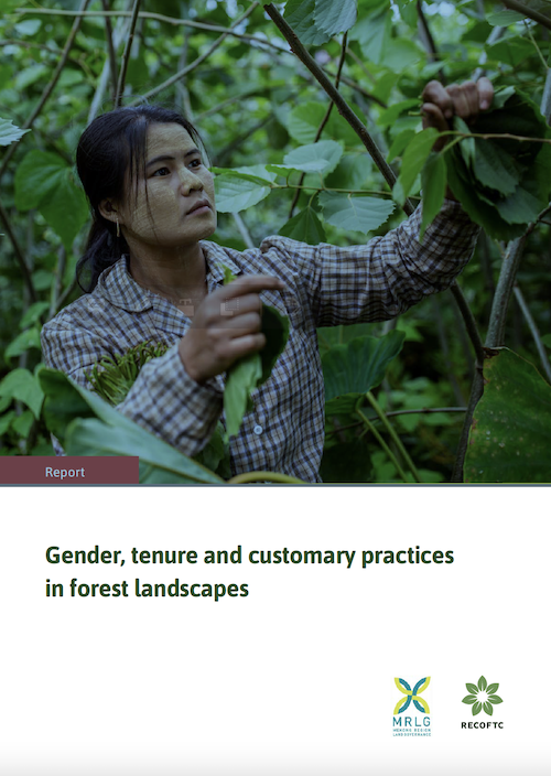 Gender, tenure and customary practices in forest landscapes