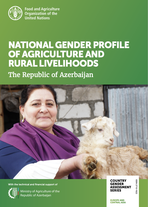 National gender profile of agriculture and rural livelihoods Azerbaijan