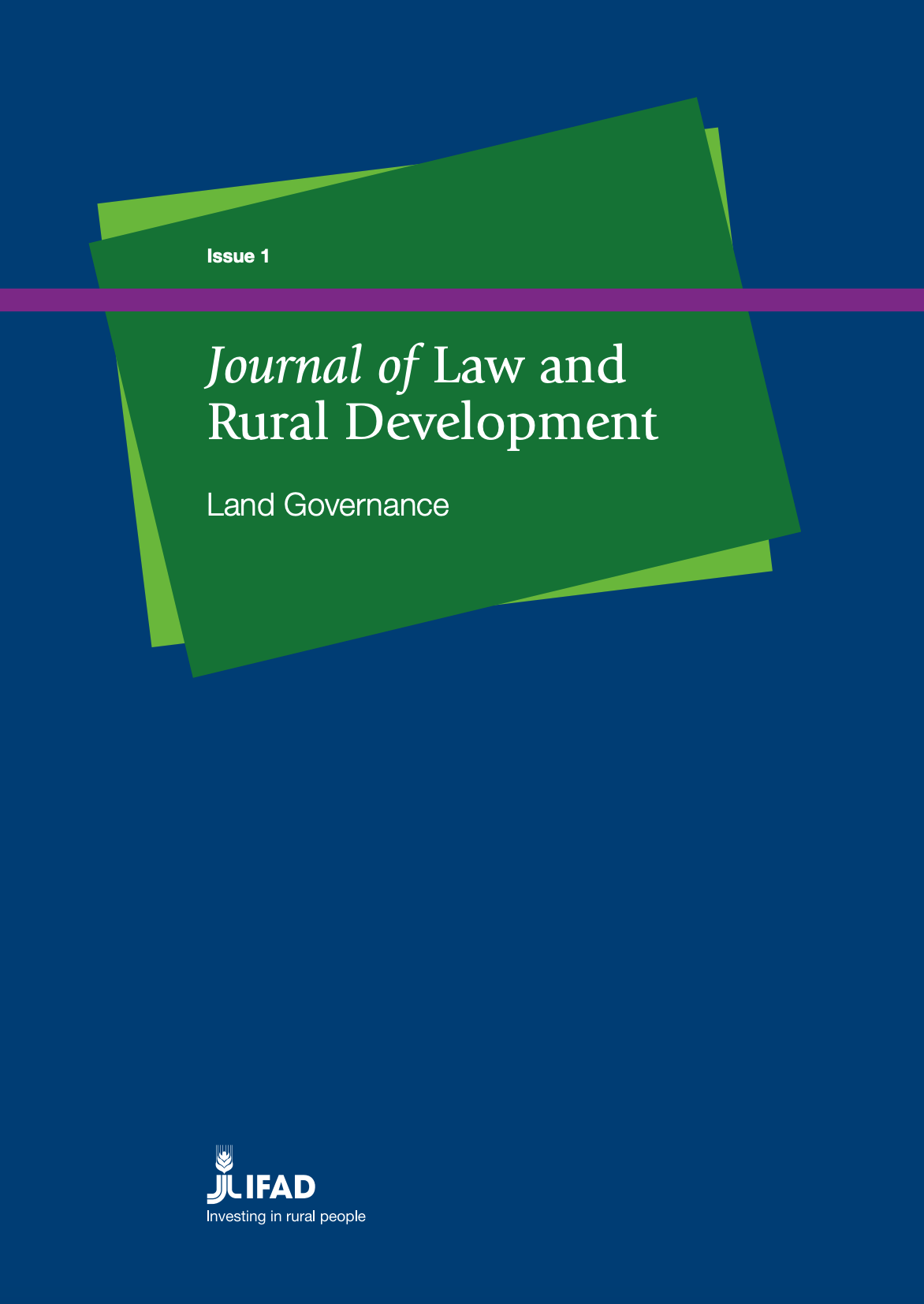 Journal of Law and Rural Development: Land Governance cover image