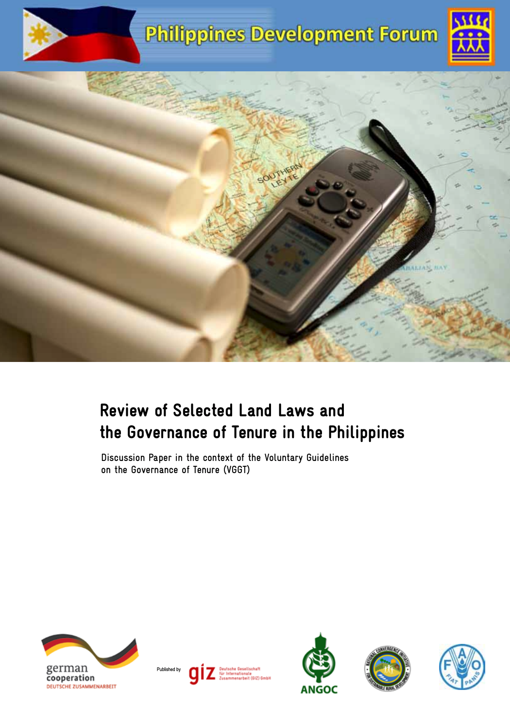 Review of Selected Land Laws and the Governance of Tenure in the Philippines cover image