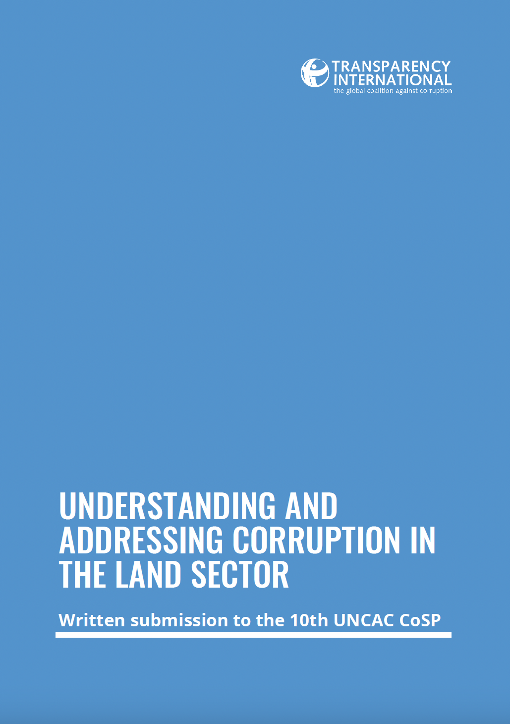 Understanding and Addressing Corruption in the Land Sector