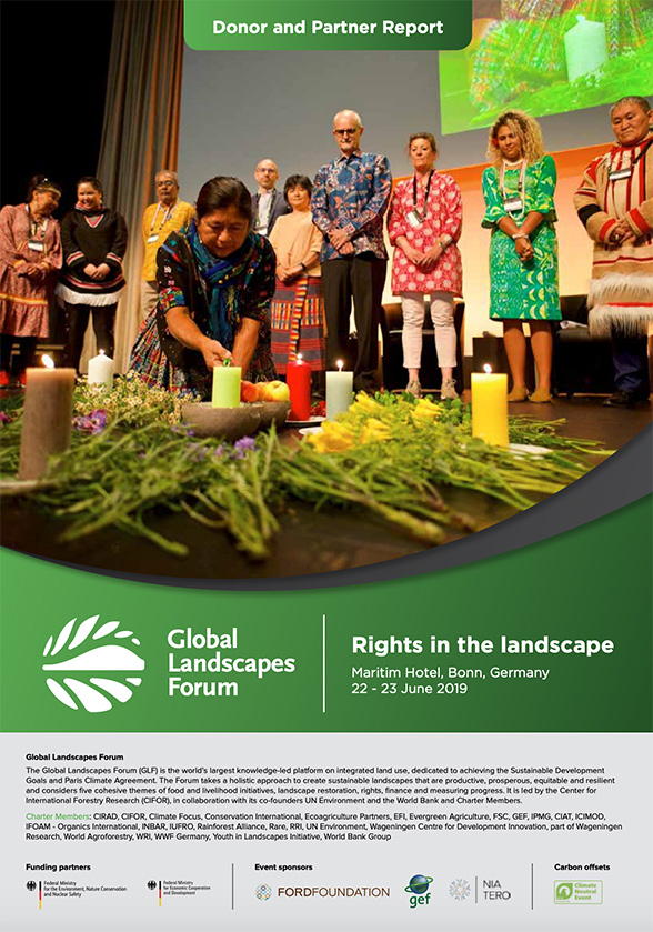 Global Landscapes Forum 2019: Donor and Partner Report cover image