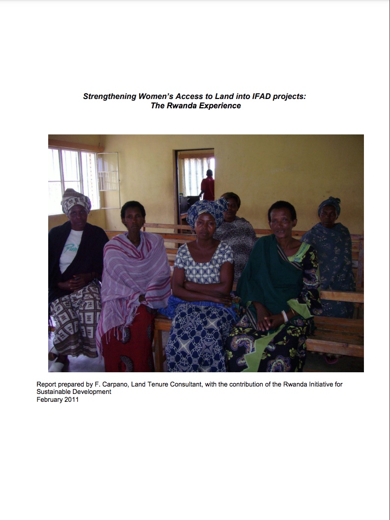 Strengthening Women’s Access to Land
