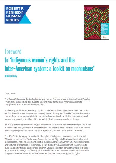 indigenous women rights