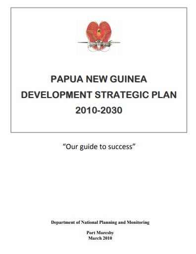 papua new guinea strategic plan