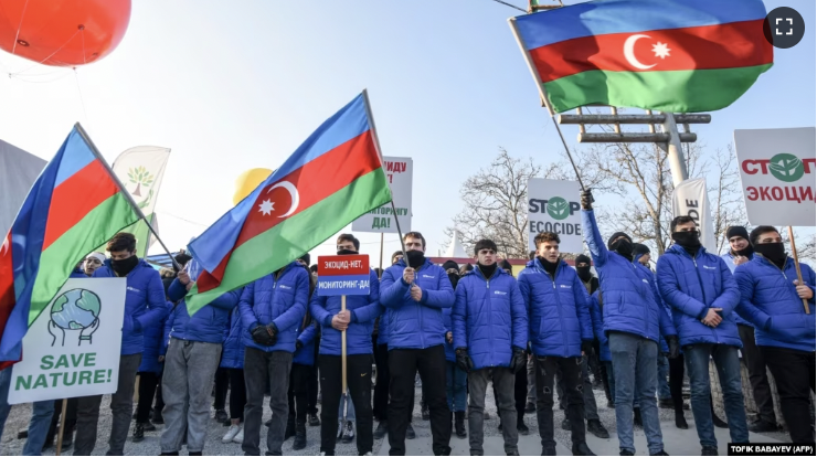 The Lachin Corridor has been blocked since mid-December by Azerbaijani protesters claiming to be environmental activists