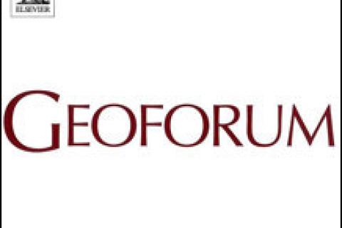 Geoforum journal logo