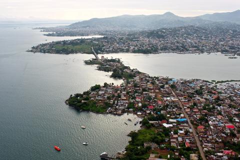 Aerial View of Monrovia -United Nations photo, 2014