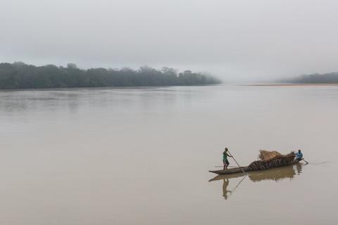 Sangha river, Central African Republic by Gregoire Dubois