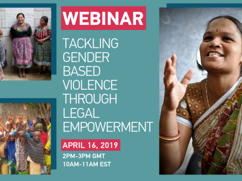 Tackling Gender Based Violence Through Legal Empowerment