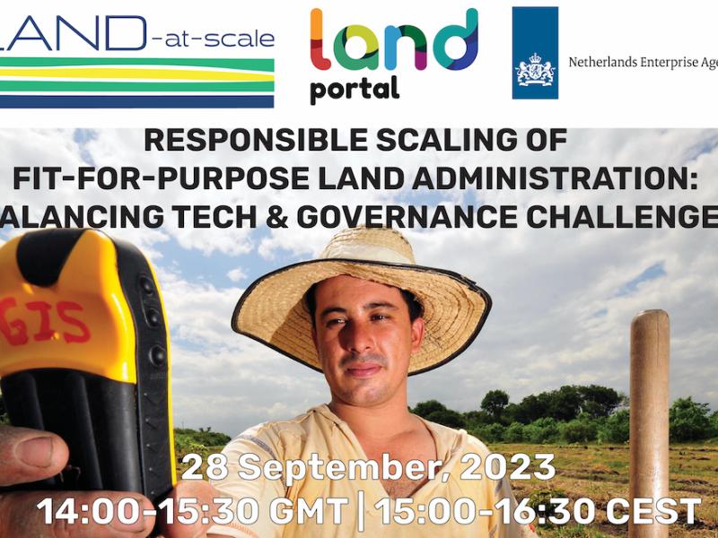 Responsible Scaling of Fit for purpose land administration