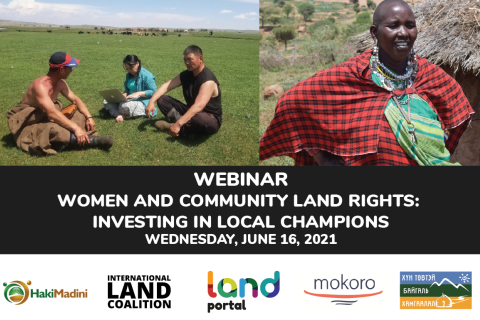 Women and Community Land Rights: Investing in Local Champions