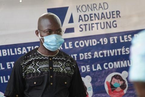 Dramani Ouedraogo, coordonnateur de la fondation konrad adenauer