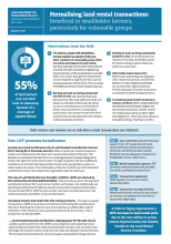 Formalising land rental transactions cover image