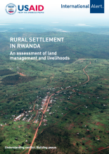 Rural Settlement in Rwanda: An assessment of land  management and livelihoods. cover image
