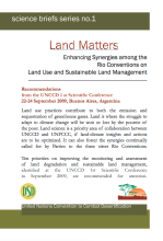 Land Matters: Enhancing Synergies among the Rio Conventions on Land Use and Sustainable Land Management cover image