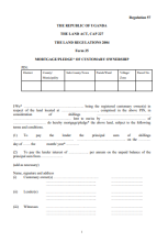 THE LAND REGULATIONS 2004 Form 35