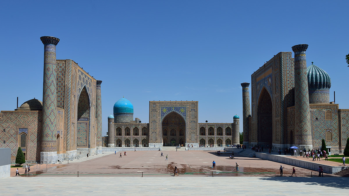 Samarkand, Uzbekistan, photo by Henrik Berger Jørgensen, CC 2.0 license