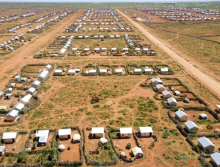 Planned resettlement site in Baidoa